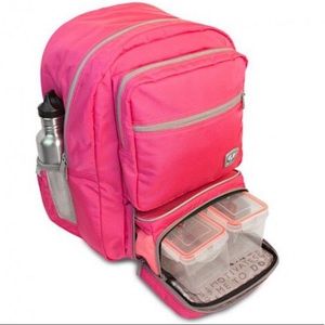 bookbag with lunch compartment